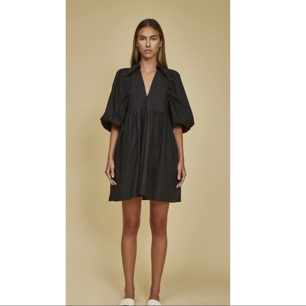 Hunter Bell Noah Dress Black
